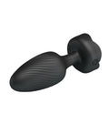 Pretty Love Pretty Love Varian Large Butt Plug w/Multi Color Bottom Light - Black - Image 3