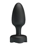 Pretty Love Pretty Love Osborn Medium Butt Plug w/Multi Color Bottom Light - Black - Image 2