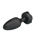 Pretty Love Pretty Love Osborn Medium Butt Plug w/Multi Color Bottom Light - Black - Image 3