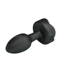 Pretty Love Pretty Love Olman Small Butt Plug w/Multi Color Bottom Light - Black - Image 3