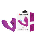 Pretty Love Pretty Love Nauty Thumping & Vibrating Insertable Vibrator - Fuchsia