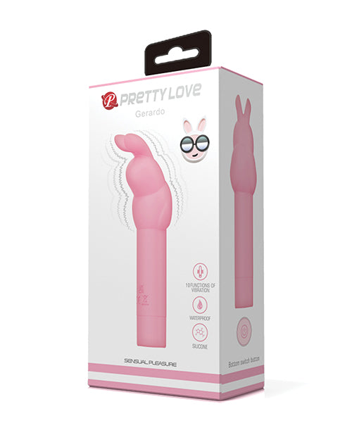 Pretty Love Pretty Love Gerardo Bunny Vibrator - Pink