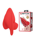 Pretty Love Pretty Love Carnation Manta Ray Finger Vibe - Red