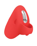 Pretty Love Pretty Love Carnation Manta Ray Finger Vibe - Red - Image 2
