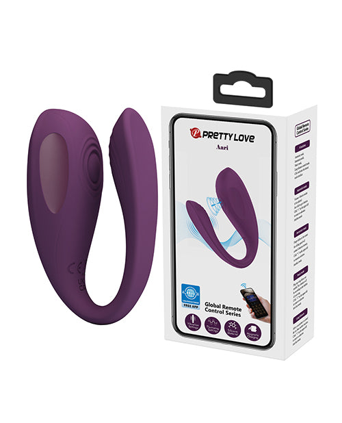 Pretty Love Pretty Love Aari Thumping Dual Vibrator - Purple