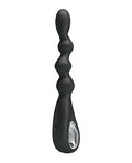Pretty Love Pretty Love Federer Vibrating Beaded Anal Probe - Black