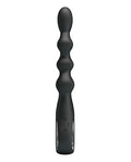 Pretty Love Pretty Love Federer Vibrating Beaded Anal Probe - Black - Image 3