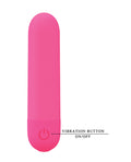 Pretty Love Pretty Love Stefan Mini Massager Bullet - Hot Pink - Image 5