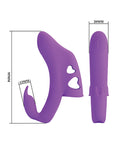 Pretty Love Pretty Love Yenna Dual Finger Vibe - Purple - Image 5