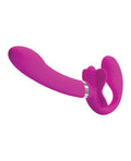 Pretty Love Pretty Love Valerie Vibrating Strapless Strap On - Fuchsia - Image 2