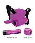 Pretty Love Pretty Love Heartbeat Strap On Clitoral Massager - Fuchsia - Image 5