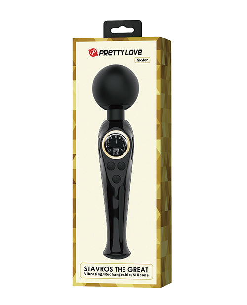 Pretty Love Pretty Love Skylar LED Digital Display Wand - Black
