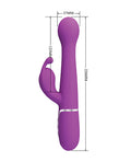 Pretty Love Pretty Love Twinkled Tenderness Dejon Thrusting Rabbit - Fuchsia - Image 5