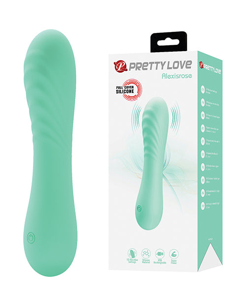 Pretty Love Pretty Love Alexisrose Curved Vibrator - Aqua