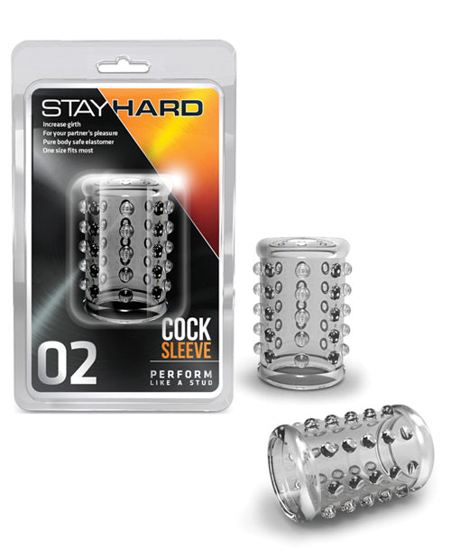 Stay Hard Blush Stay Hard Cock Sleeve 02 - Clear