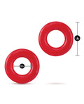 Stay Hard Blush Stay Hard Donut Rings - Red Pack of 2 - Image 4