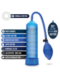 Blush Novelties Blush Performance VX101 Male Enhancement Pump - Blue - Image 5