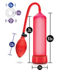 Blush Performance VX101 Male Enhancement Pump - Red (4)