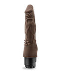 Dr. Skin Blush Dr. Skin Cock Vibe 8" Vibrating Cock - Chocolate - Image 2