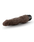 Dr. Skin Blush Dr. Skin Cock Vibe 8" Vibrating Cock - Chocolate - Image 3