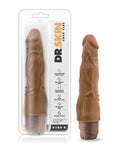 Dr. Skin Blush Dr. Skin Cock Vibe 8" Vibrating Cock - Mocha - Image 4