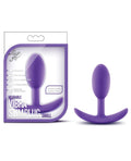 Luxe Blush Luxe Wearable Vibra Slim Plug Small - Purple