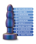 Anal Adventures Blush Anal Adventures Matrix Kinetik Plug - Space Age Blue - Image 5
