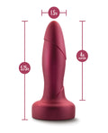 Anal Adventures Blush Anal Adventures Matrix Atomic Plug - Martian Wine - Image 4