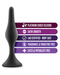 Luxe Blush Luxe Beginner Plug Small - Black - Image 5