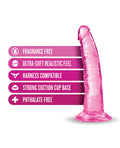 B Yours Plus Blush B Yours Plus 7" Lust n' Thrust Dildo - Pink - Image 5