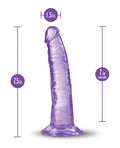 B Yours Plus Blush B Yours Plus 7" Lust n' Thrust Dildo - Purple - Image 3