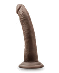Dr. Skin Glide Blush Dr. Skin Glide 7.5" Self Lubricating Dildo - Chocolate - Image 2