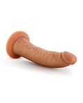 Dr. Skin Glide Blush Dr. Skin Glide 7.5" Self Lubricating Dildo - Mocha - Image 3