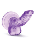 Naturally Yours Blush Naturally Yours 4" Mini Cock - Purple - Image 3