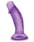 B Yours Blush B Yours Sweet n Small 4" Dildo w/Suction Cup - Purple - Image 2