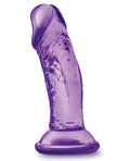 B Yours Blush B Yours Sweet n Small 4" Dildo w/Suction Cup - Purple - Image 3