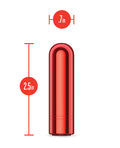 Kool Vibes Blush Kool Vibes Mini Rechargeable Bullet - Cherry - Image 5