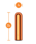 Kool Vibes Blush Kool Vibes Mini Rechargeable Bullet - Tangerine - Image 5