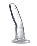 B Yours Plus Blush B Yours Plus 5" Hard n' Happy Dildo - Clear - Image 2