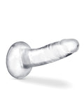 B Yours Plus Blush B Yours Plus 5" Hard n' Happy Dildo - Clear - Image 3