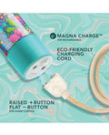 Limited Addiction Blush Limited Addiction Utopia 7" Rechargeable Vibe - Aqua - Image 3