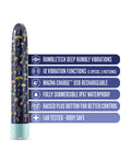 Limited Addiction Blush Limited Addiction Dreamscape 7" Rechargeable Vibe - Blue - Image 5