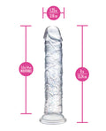 Blush Naturally Yours - Gala - Sparkling Clear Dildo (5)