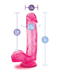 B Yours Blush B Yours Sweet n Hard 1 w/Suction Cup - Pink - Image 4