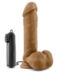 Coverboy Blush Coverboy Soccer Champ 8" Vibrating Realistic Cock - Mocha - Image 2