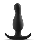 Anal Adventures Blush Anal Adventures Curve Plug - Black - Image 2
