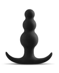 Anal Adventures Blush Anal Adventures Beaded Plug - Black - Image 2
