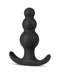 Anal Adventures Blush Anal Adventures Beaded Plug - Black - Image 3