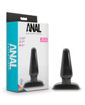 Anal Adventures Blush Anal Adventures Basic Anal Plug - Medium Black
