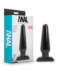Anal Adventures Blush Anal Adventures Basic Anal Plug - Large Black